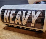 "Heavy" Tartan Sticker